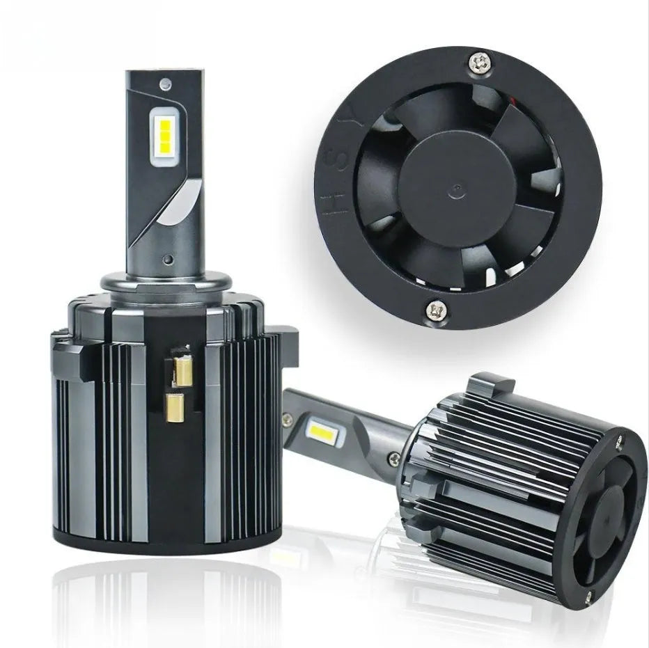 Golf 7 LED headlight bulb with aviation aluminium construction and IP68 rating