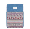 Canvas laptop sleeve bag in 11, 13, 14 or 15 inch size with listed centimetre dimensions
