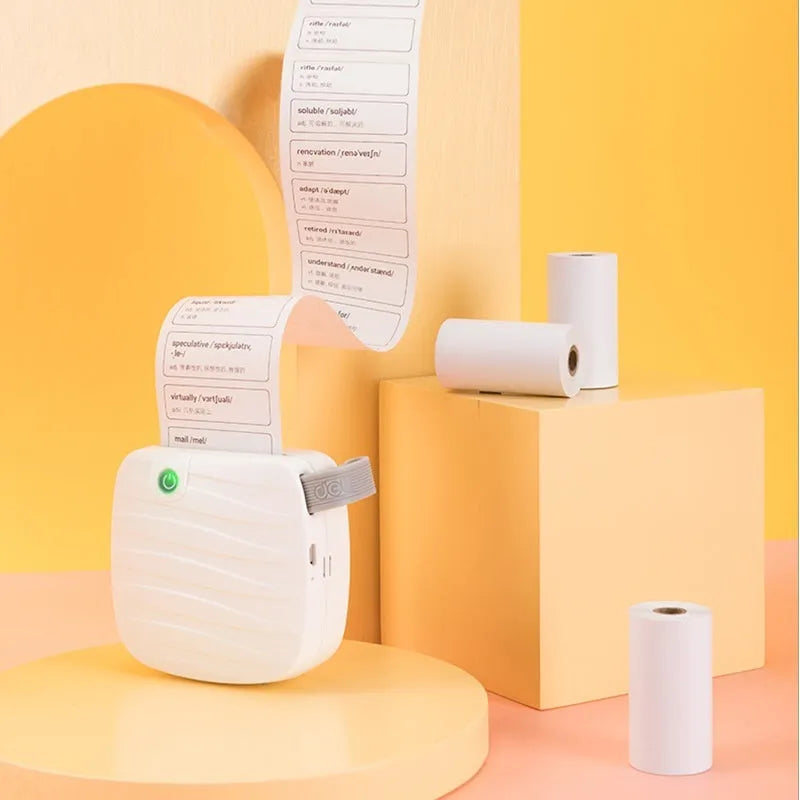 Three rolls of 57mm x 30mm thermal printer paper in packaging
