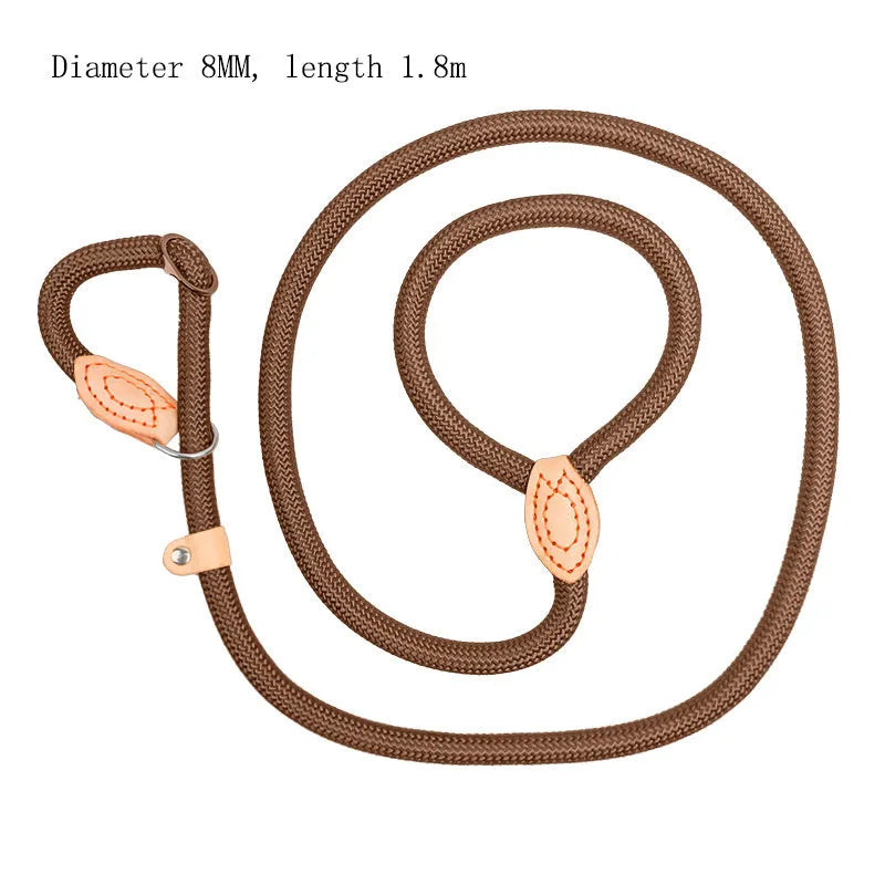 Blast race training 4-in-1 dog leash and automatically tightening collar set in multiple colour options