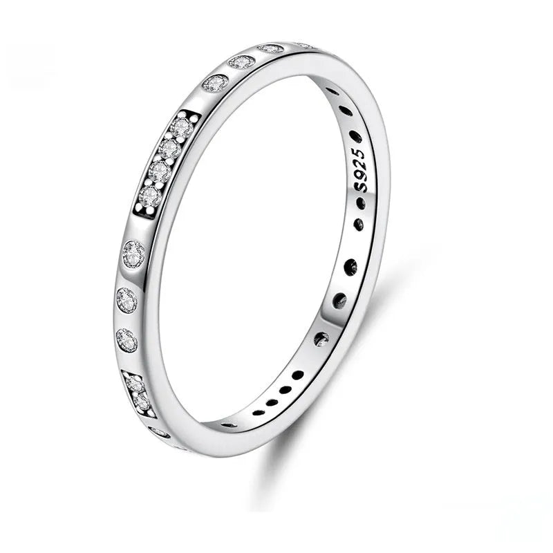 Silver oxidised black alloy 'I Love You' fashion ring for women on a plain background.