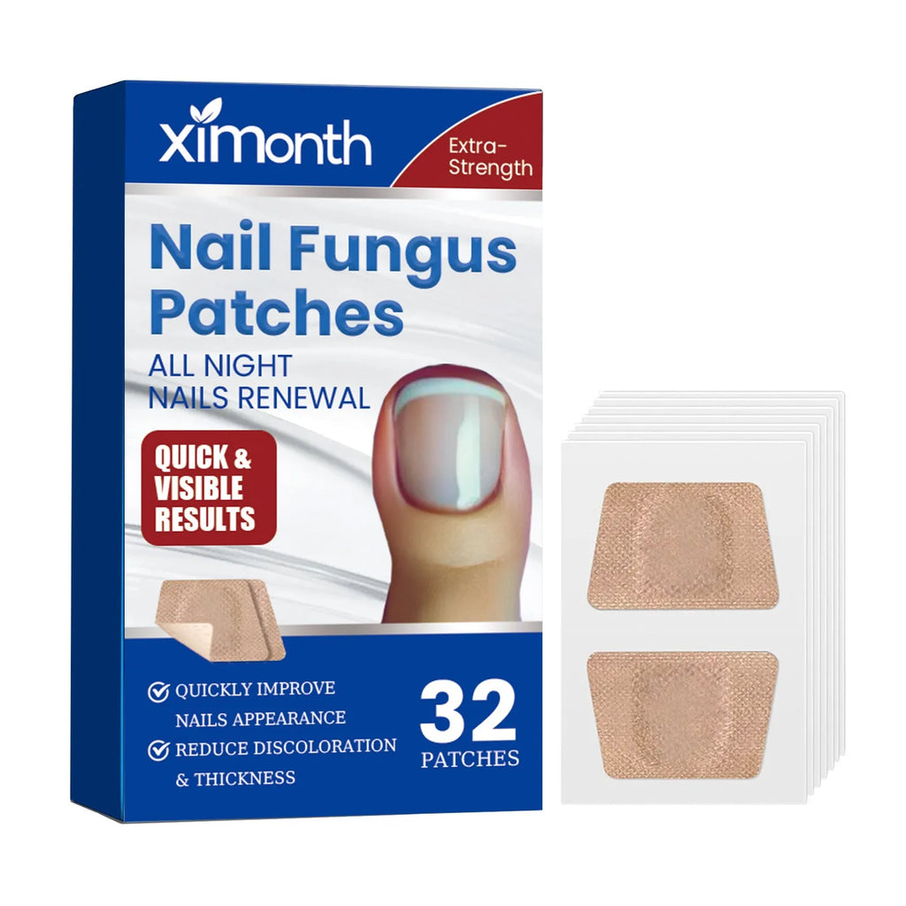 Nail nursing adhesive bandage repair stickers with 32 patches measuring 6.1x3.5 cm