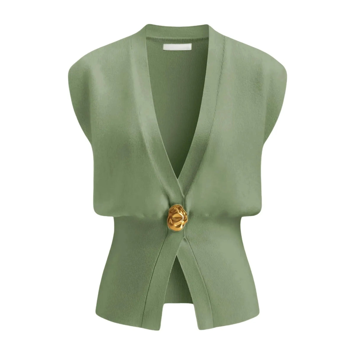 Women's V-neck cardigan sweater in loose fit with button front, available in six colours