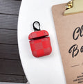 IPhone XS Max protective case with anti-lost hook in grid pattern design