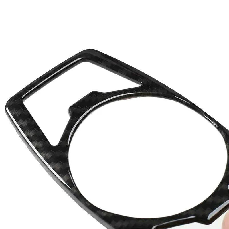 Carbon fibre pattern adhesive paster for Ford F150 Wild Horse headlight control panel