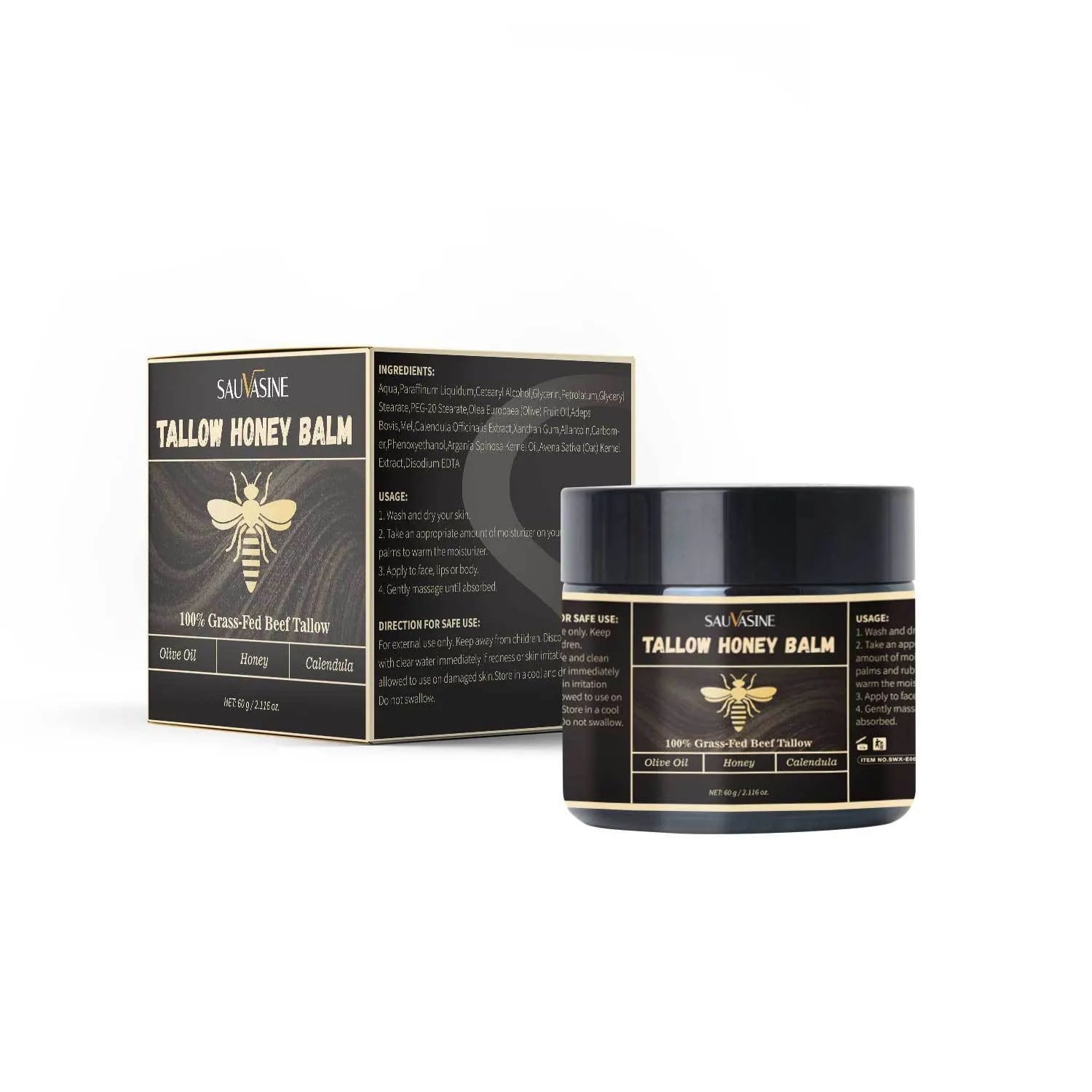 Butter Honey Cream 60g jar of honey-infused hand and body moisturiser