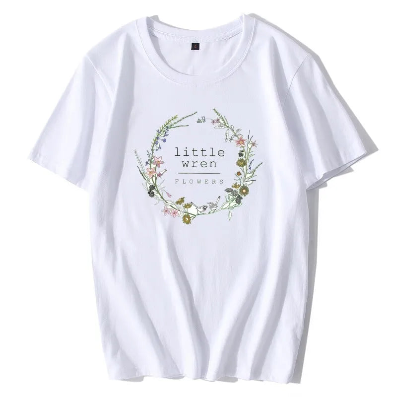 White short sleeve unisex t-shirt in modal and polyester blend, sizes XS to XXXL