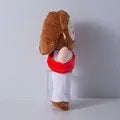 Red plush comforter doll with PP cotton filler, European classical style, available in 25cm and 50cm sizes