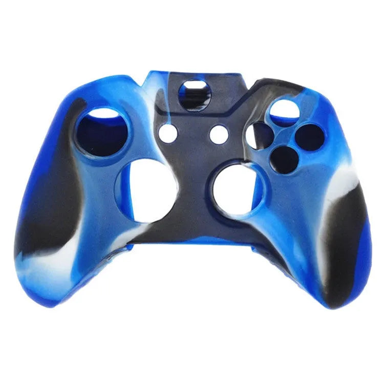 Transparent silicone protective case fitted on an XBOX ONE gaming controller.