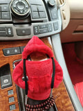 Dutch velvet car gear handle decorative sleeve cover in multiple colours