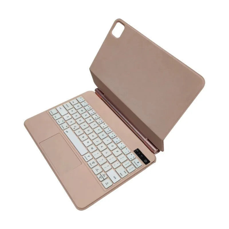 Suspension Magic Control Bluetooth keyboard with integrated protective sleeve for iPad tablets