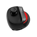Black USB game stick controller with 8.8cm compact square design on gaming desk