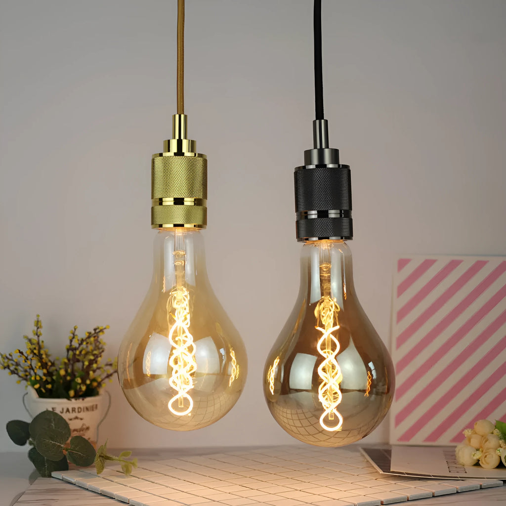 Double helix gold LED soft light strip measuring 110x200mm with energy efficiency Level 1 rating