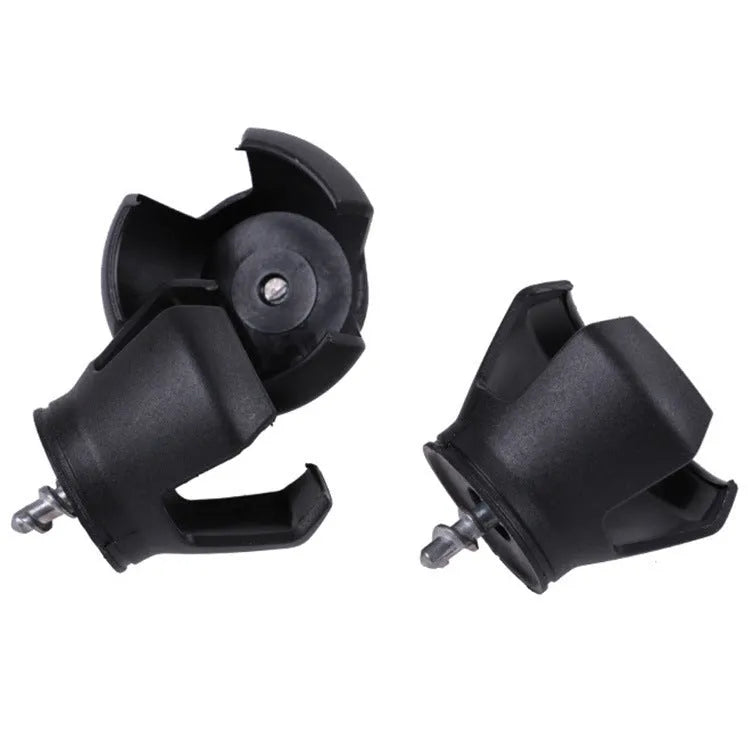Black golf ball picking device with putter-style clip, 60g weight