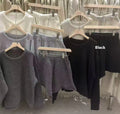 Women's loose-fitting long sleeve sweater and knitted wide leg shorts two-piece set in neutral colours