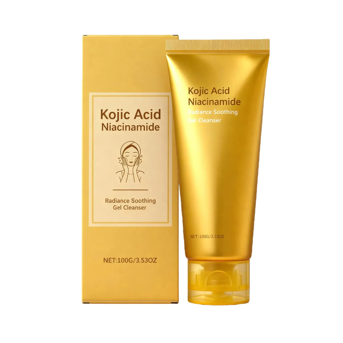 100g cleansing gel tube, 4.6 x 14.7cm, nourishing moisturising hydrating refreshing, not tight