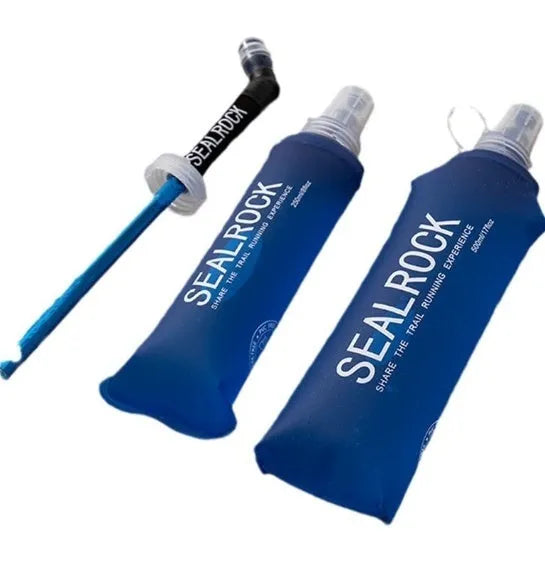 Plastic portable drinking straw for mountain climbing and biking hydration
