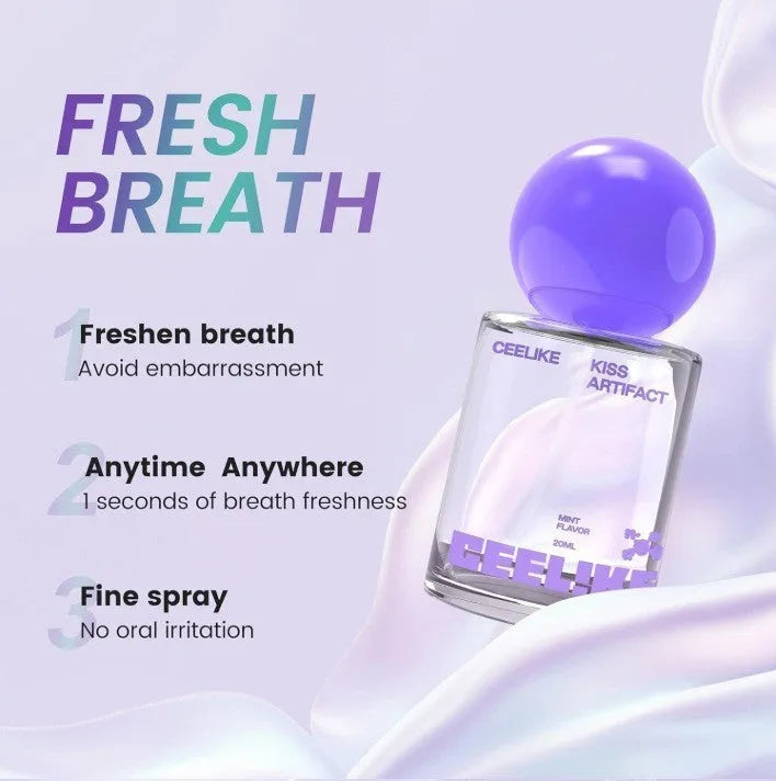 20ml probiotics oral care spray bottle with portable design for mouth freshness