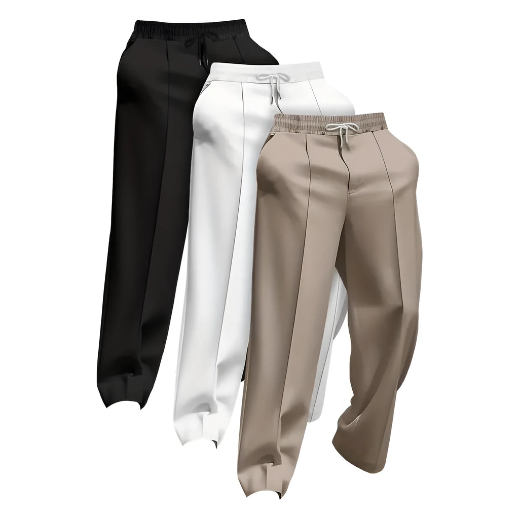 Men's loose corduroy trousers in mixed colours with fire retardant function