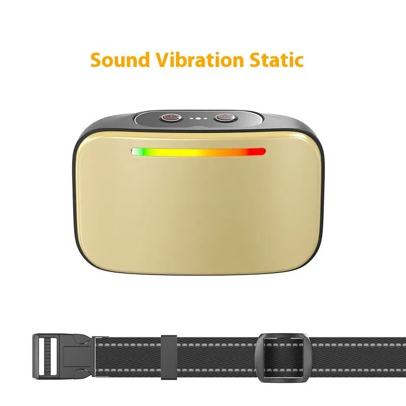 Automatic voice control bark stopper plastic dual mode 4-speed sensitivity dog training device