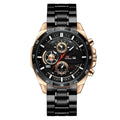Men's business calendar waterproof quartz watch showing 10mm thickness and colour options