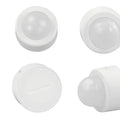 White wireless infrared body sensor with ZigBee 3.0 for smart home motion detection