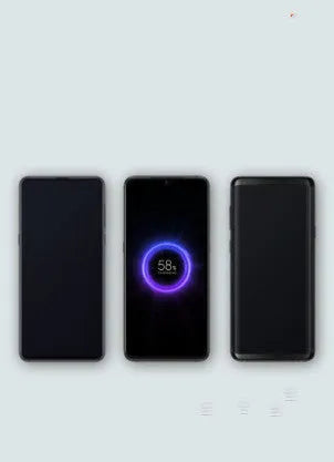 White and black 10000mAh portable power bank with USB-C and USB-A ports for fast and wireless charging.