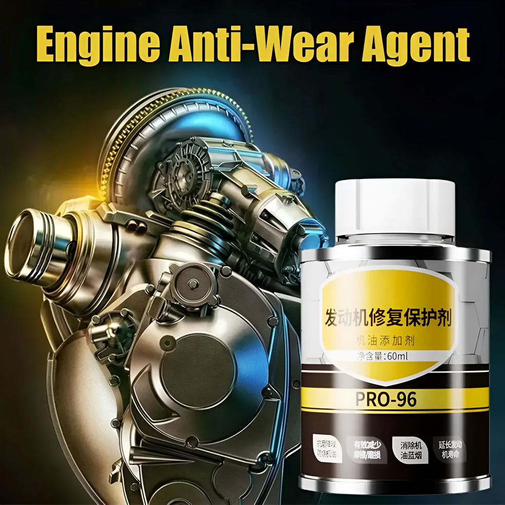 60ml engine oil anti-wear additive in white cover bottle