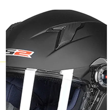 Full face motorcycle crew helmet with ABS shell, sizes L XL 2XL, head circumference 61-62cm, multiple colours.