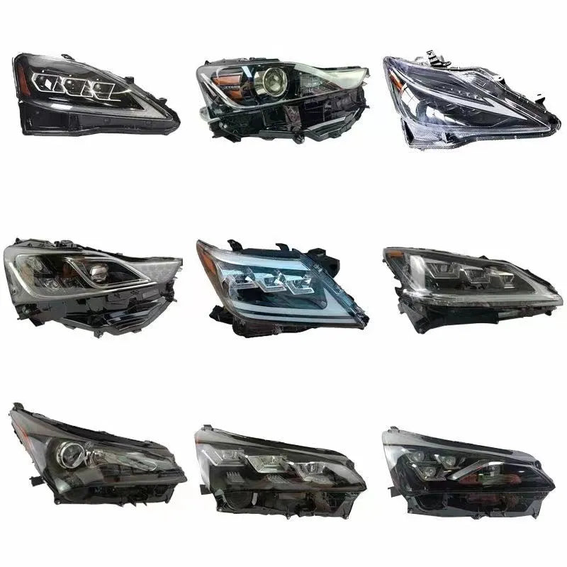 Black ABS plastic VELOSTER Feisi headlight, model 92101-2V500, 12V 35W replacement unit