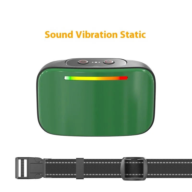 Automatic voice control bark stopper plastic dual mode 4-speed sensitivity dog training device