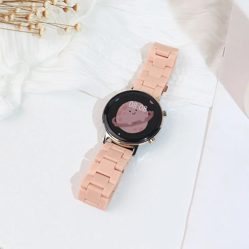 Resin smart watch belt for Huawei GT and GT2 models in 42mm and 46mm sizes with colour options
