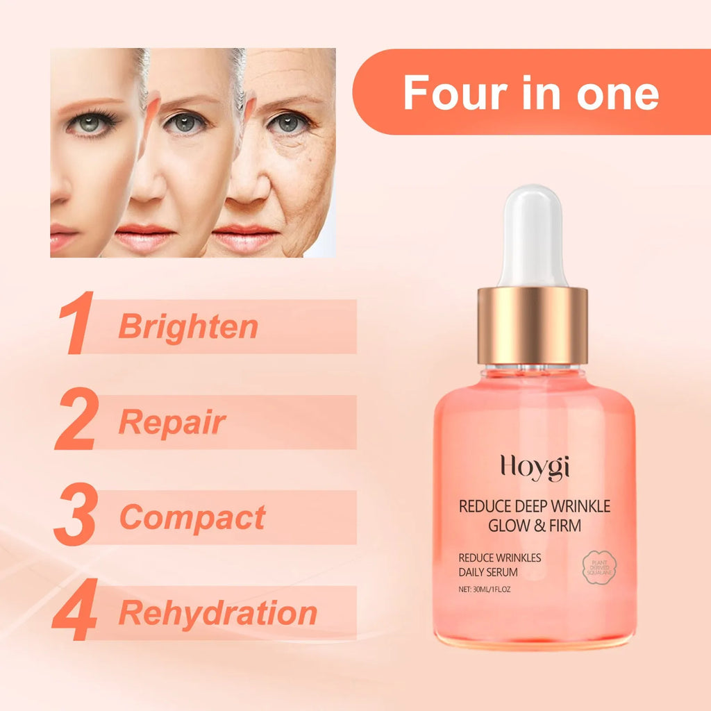 30ml rose essential oil in amber glass bottle for smoothing wrinkles and firming skin
