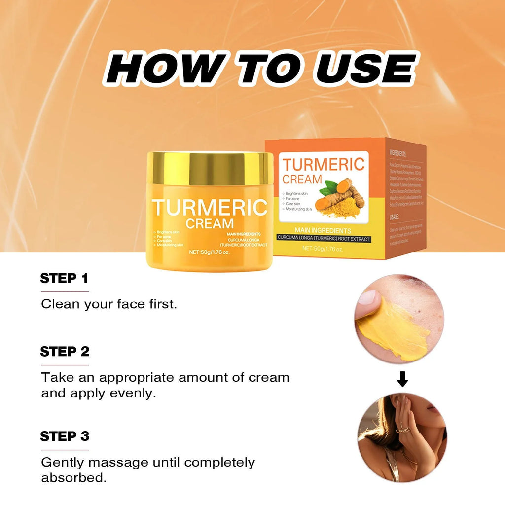 Brightening moisturising cream 50g jar for facial hydration and skincare