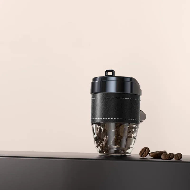Coffee cup shaped car air freshener in plastic with coffee beans fragrance and multiple colour options
