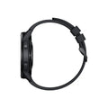 Smart watch with dual band GPS and swimming waterproof rating on a silicone strap.