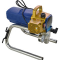 Blue electric airless spraying machine with spray gun and 50cm extension rod