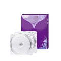 Adhesive breast enhancement chest patch pair for body tightening and chest shaping treatment