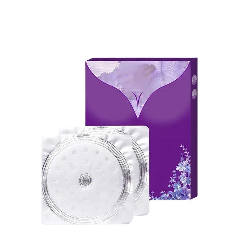 Adhesive breast enhancement chest patch pair for body tightening and chest shaping treatment