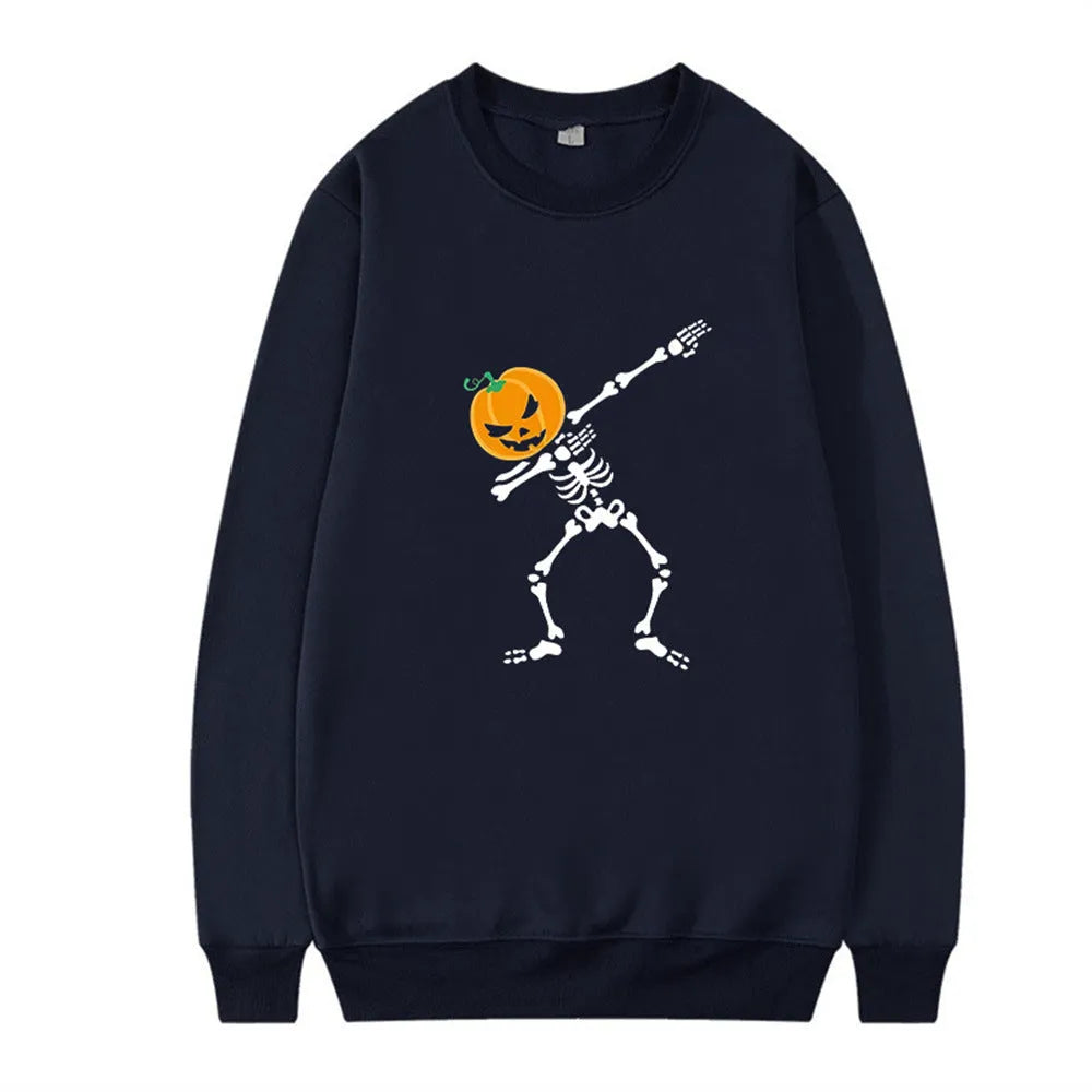 Women's printed cotton crew neck long sleeve top in multiple colour options