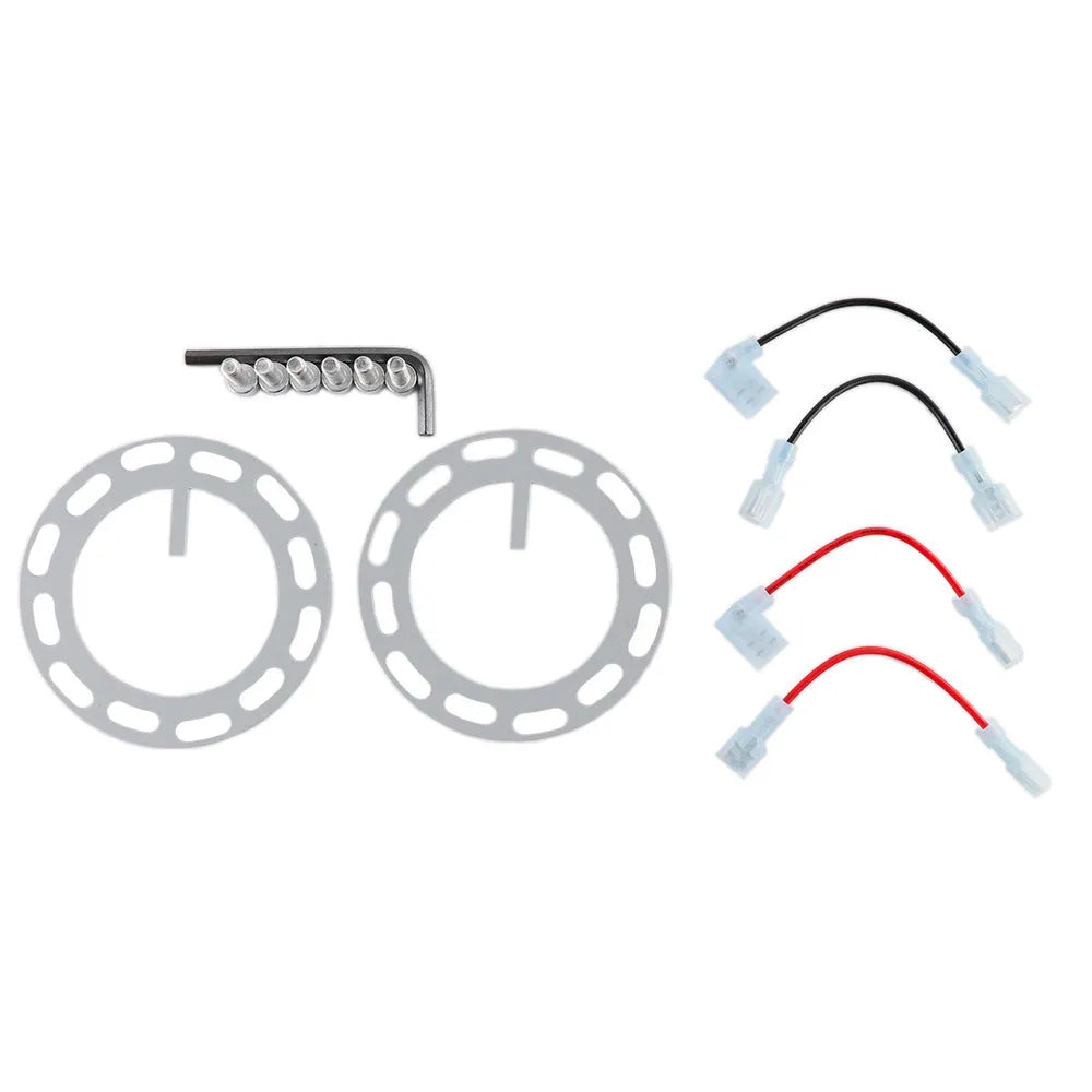 Colourful car steering wheel quick-release device with lockable connection base and heightening insole