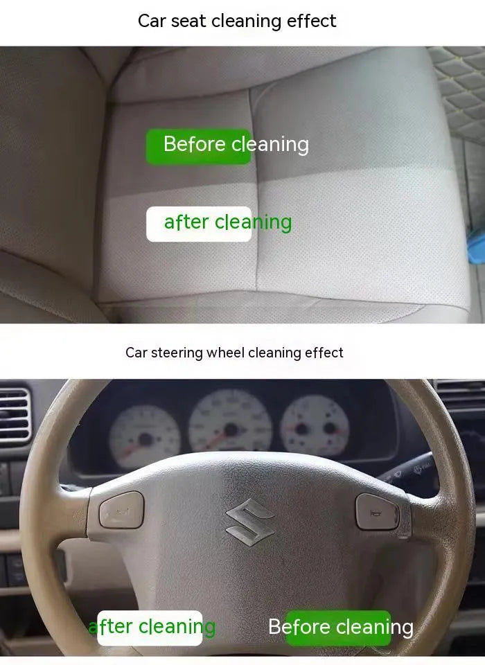 Interior ceiling foam cleaner bottle with herb essence for fabric roof stain removal