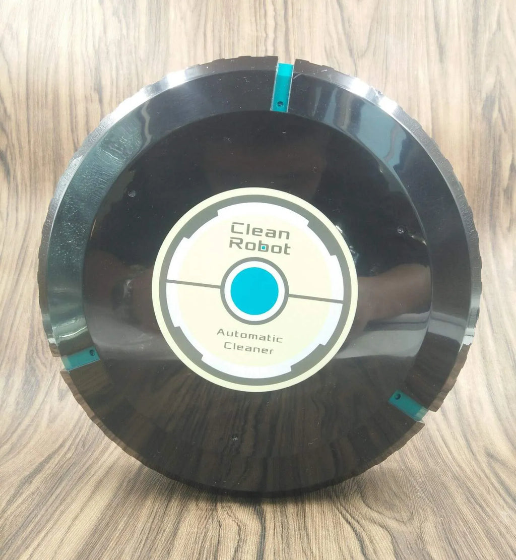 Black or white AC Sweeping Robot automatic floor cleaner on wooden floor