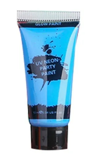 25ml bottle of neon face and body paint in non-toxic gouache formula