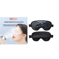 White rechargeable eye moistening device and mask for hot compress therapy.