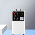 Stainless steel and white ozone generator for food and water treatment, 20g/h output.