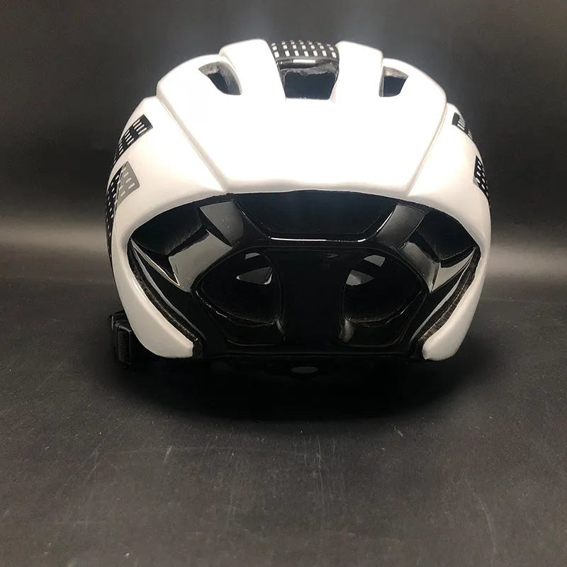 Mountain and road bike helmet with magnetic goggles, PC shell, EPS lining, 315g, size L, Black Grey