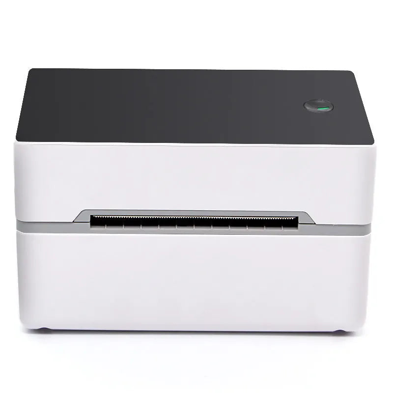 Thermal label printer with USB and Bluetooth, 203 dpi, 150mm/s, 16x8x8cm, for barcode and sticker printing