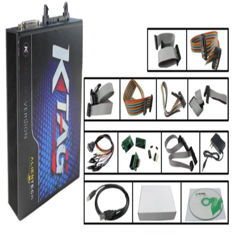 ENOOBD Unlimited V2.23 KTAG ECU programming tool host set with compiler