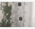 Single blackout curtain panel showing light blocking fabric with multiple width size options
